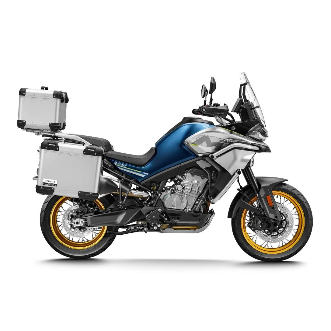 Moto 800MT Origem 3 em azul.