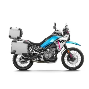 Moto 450MT Origem 3 em azul.