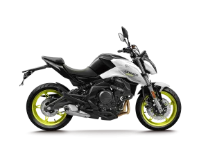 Moto 650NK em branco.