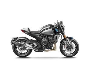 Moto 700CL-X Sport em cinza.