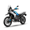 Moto 800MT-X em azul.