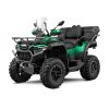 Moto CFORCE 1000 OVERLAND em verde.