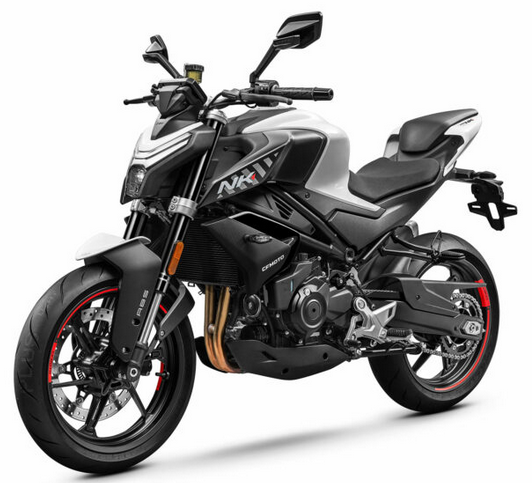 Moto 450NK em branco.
