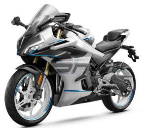 Moto 450SR em branco.