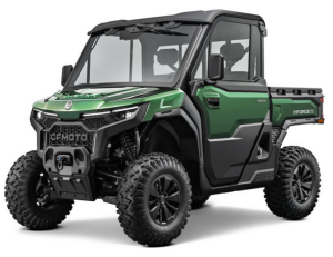 Moto U10 Pro Highland em verde.