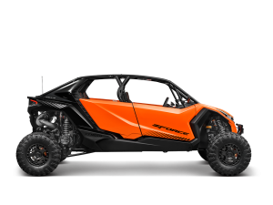 Moto Z10-4 em laranja.
