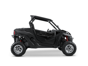 Moto ZFORCE 950 Sport em preto.
