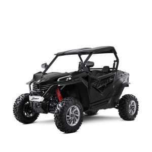 Moto ZFORCE 950 Sport em preto.