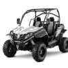 Moto ZFORCE 550EX em cinzento.